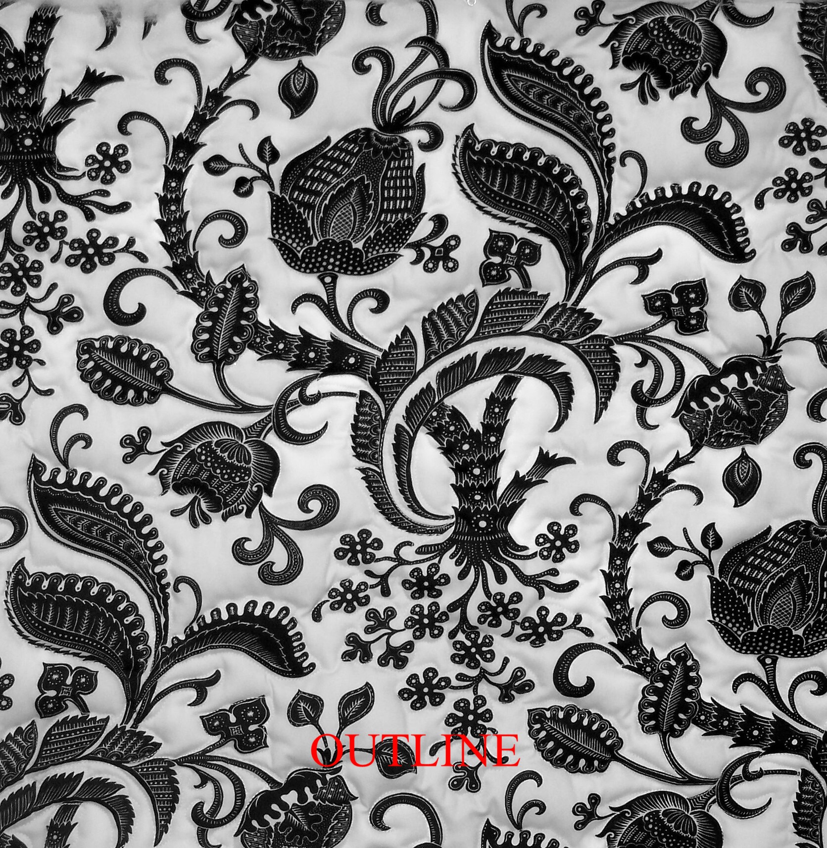 Outline Quilting